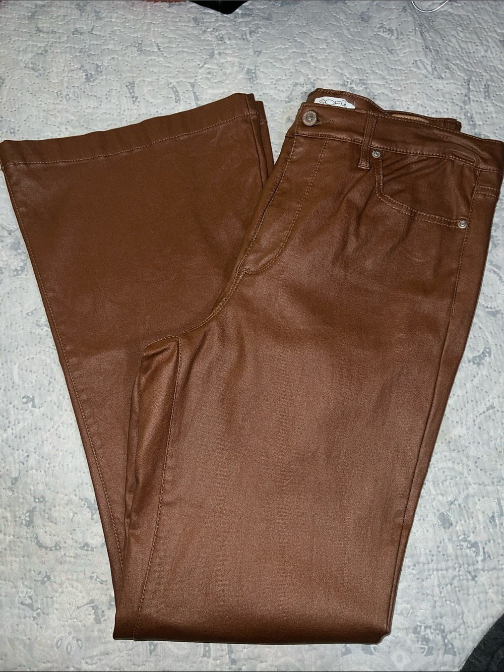 sofia by sofia vergara Brown Men’s Flare Pants